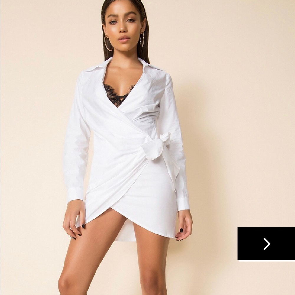 NWT Revolve superdown sophie draped mini dress